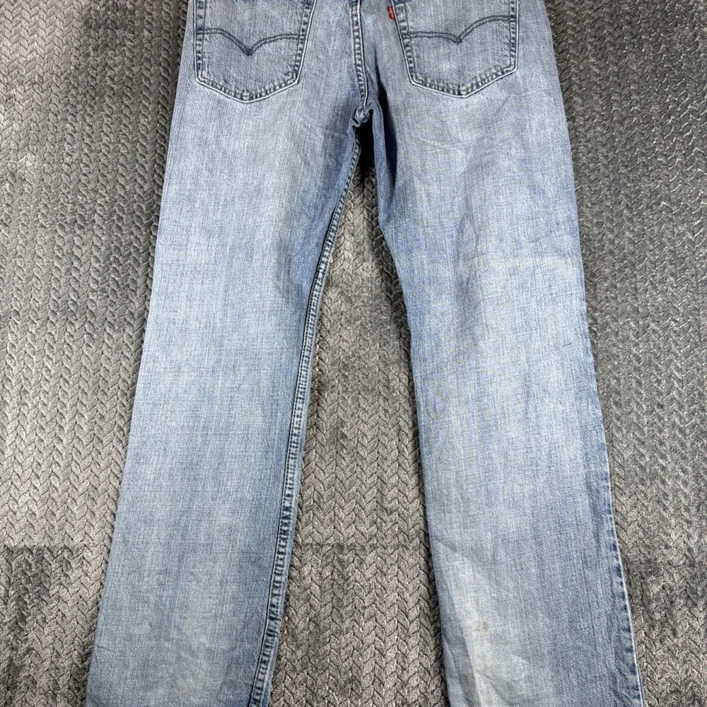 Levis 514 Jeans Mens‎ 32 Dark Wash Denim Classic Straight Fit 32x32 Stretch